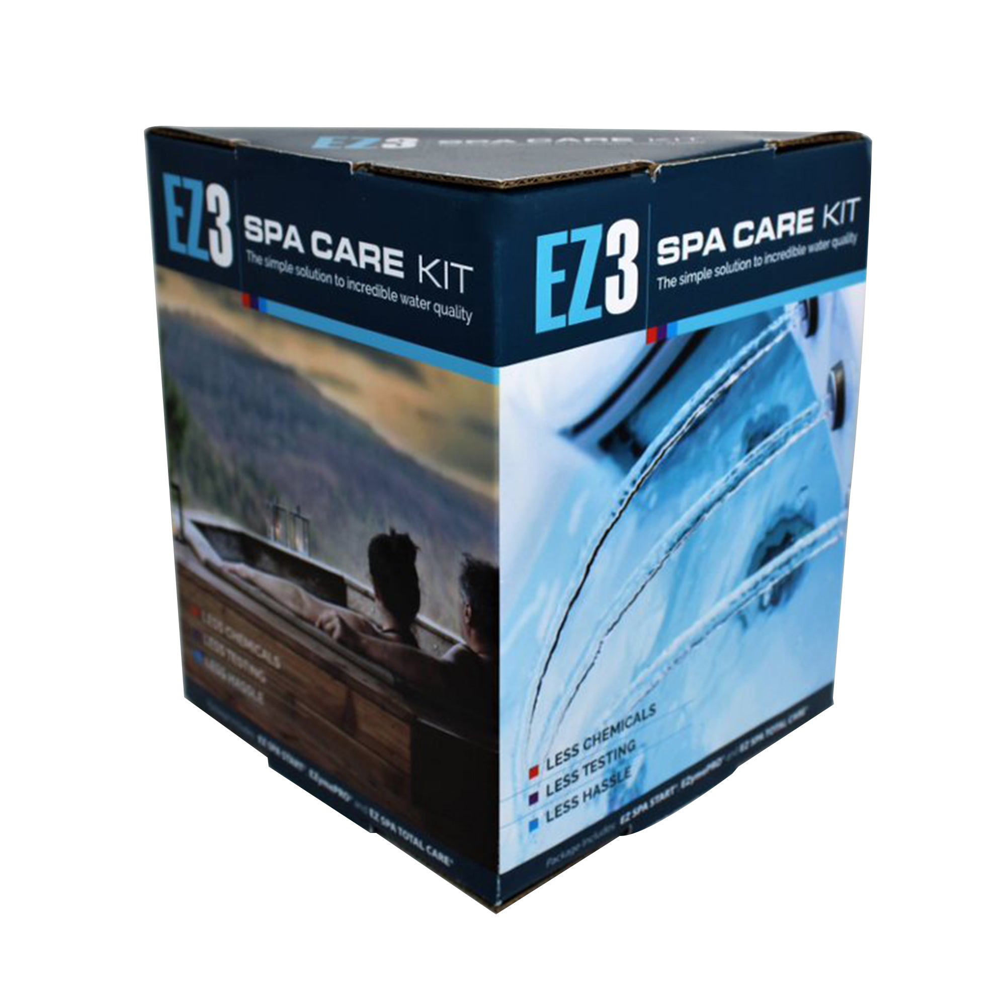 EZ3 Spa Care Kit for 3 in 1 Swimming Pool & Hot Tub Maintenance (Open Box)