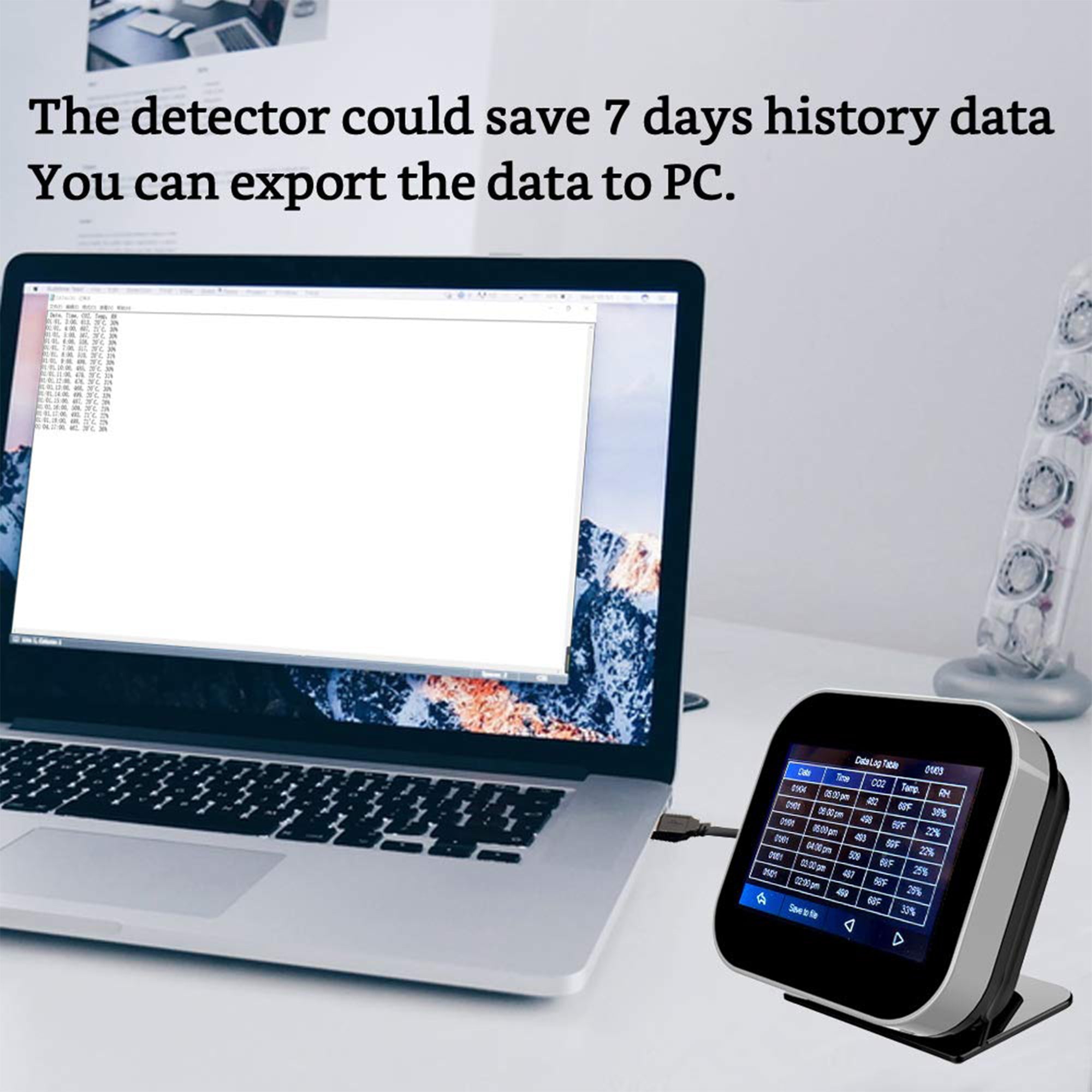 GZAIR 2S Temperature and Humidity Carbon Dioxide Detector w/ Sensor (For Parts) - VMInnovations