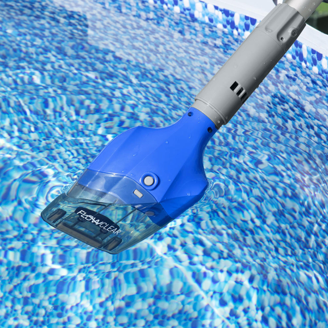 Bestway AquaTech Cordless Adjustable Pool Telescopic Pole Suction Vacuum Cleaner - VMInnovations