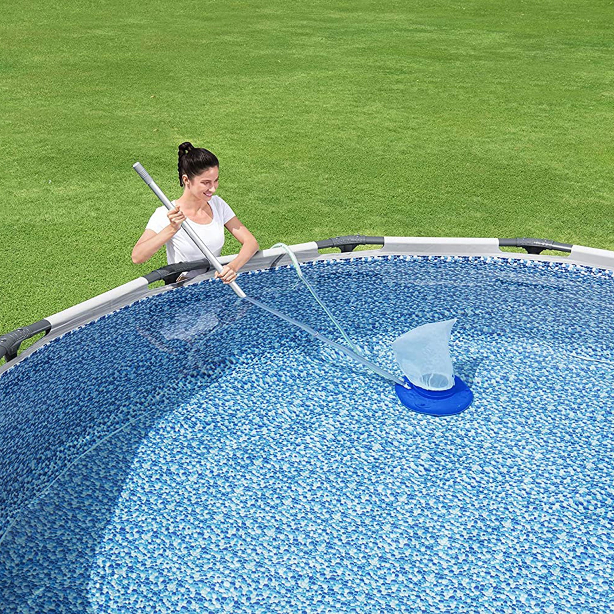 Bestway Flowclear High Power AquaSuction Pool and Leaf Vacuum with Bag (Used) - VMInnovations