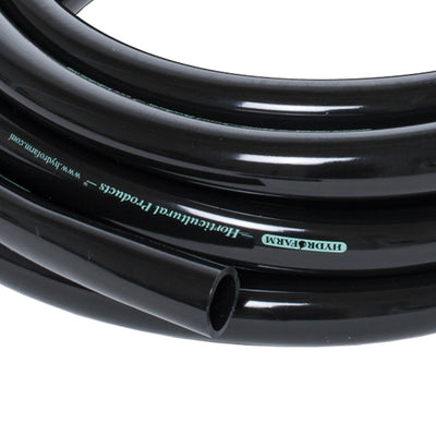 Hydrofarm Active Aqua 3/4 Inch ID Black Vinyl Irrigation Tubing, 25 Foot Length