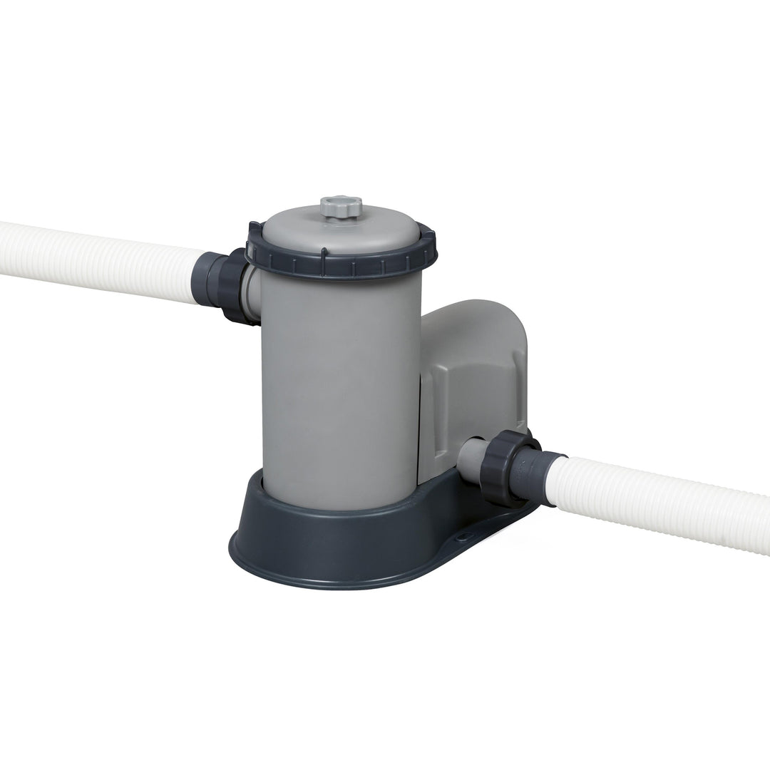 Bestway Steel Pro MAX 16 Foot Round Above Ground Pool Set with 3 Layer Liner - VMInnovations