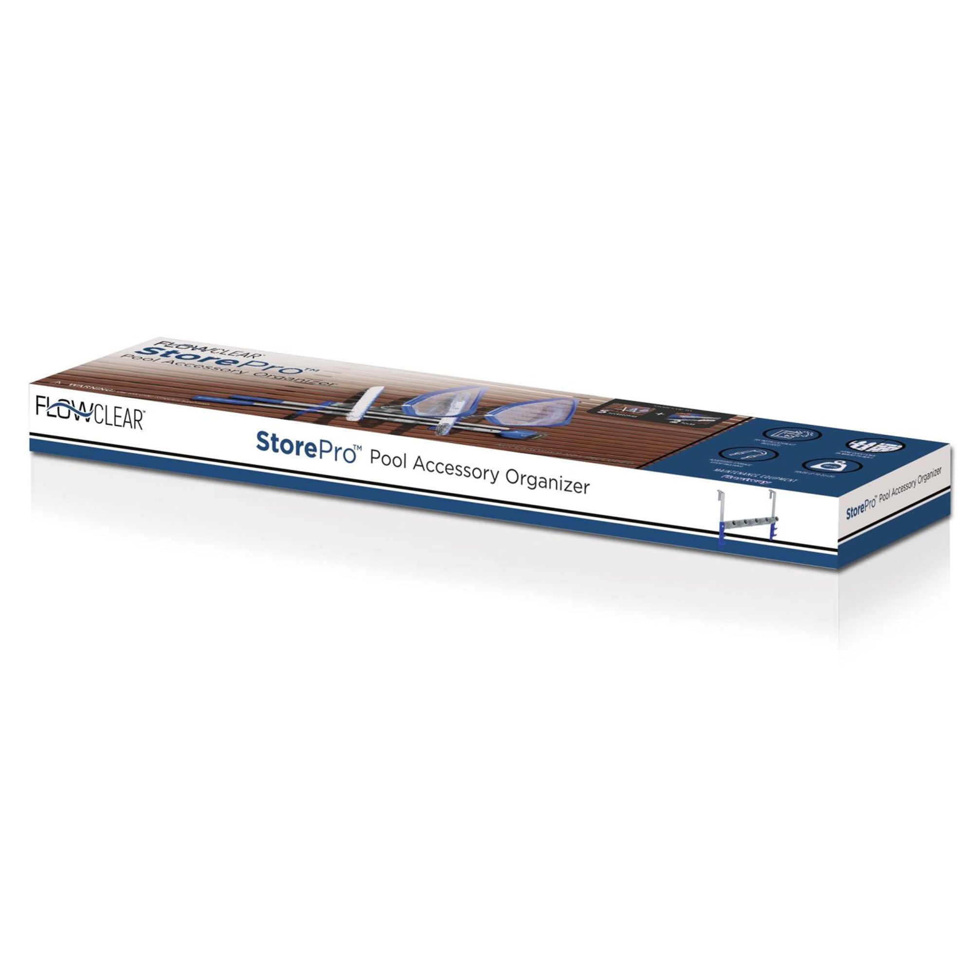 Bestway Flowclear StorePro Mount Pool Accessory & Equipment Organizer (Open Box)