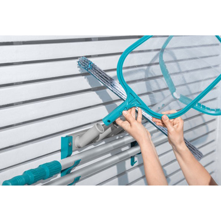 Bestway Flowclear StorePro Wall Mounted Pool Accessory and Equipment Organizer - VMInnovations