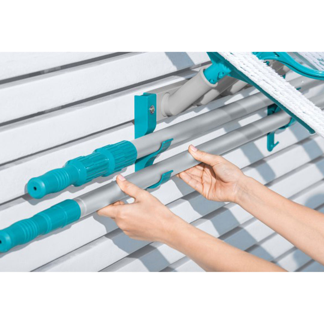 Bestway Flowclear StorePro Wall Mounted Pool Accessory and Equipment Organizer - VMInnovations