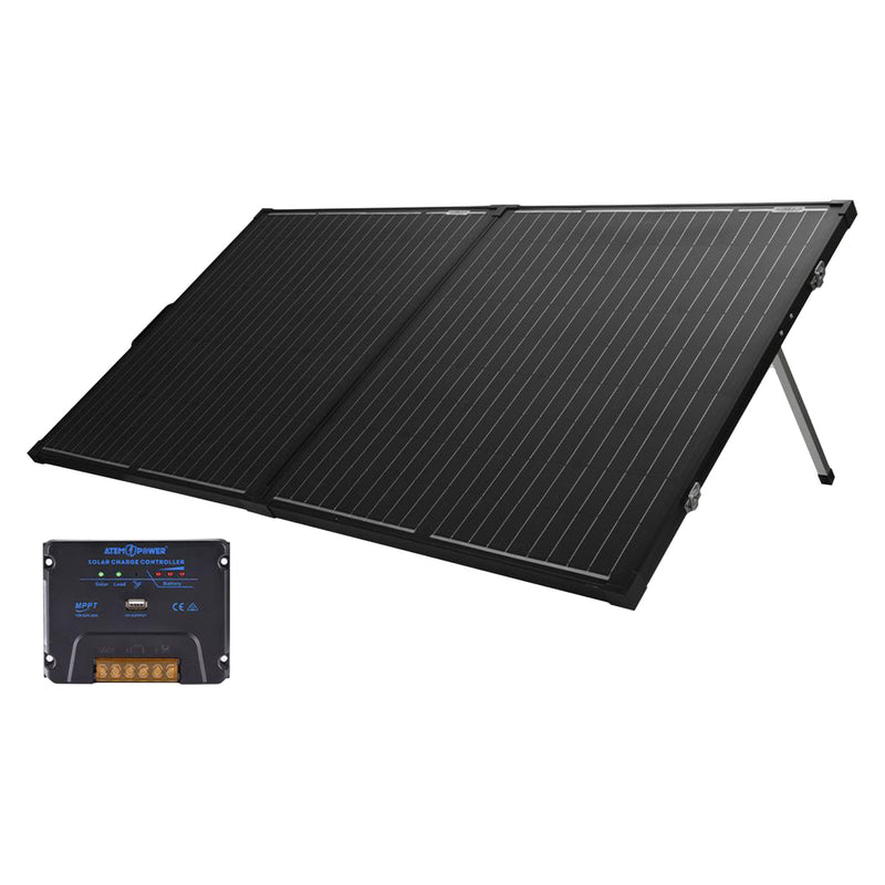 Vicoffroad ATEM Power 160 Watt Portable Foldable Suitcase Camping Solar Panel