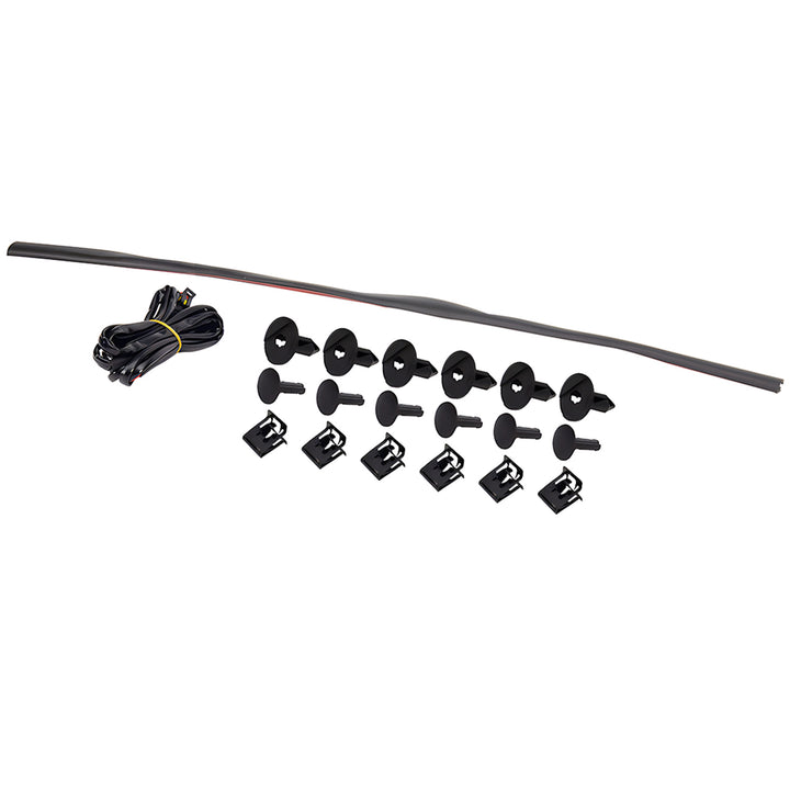 AMERICAN MODIFIED Front Grille w/Off Road Lights for 07-18 Jeep Wrangler JK - VMInnovations