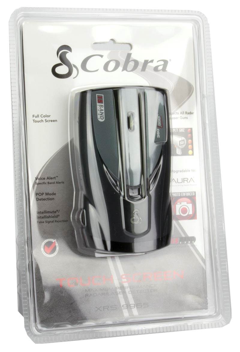 COBRA XRS-9965 15 Band Max Digital Laser Radar Detector - Open Box