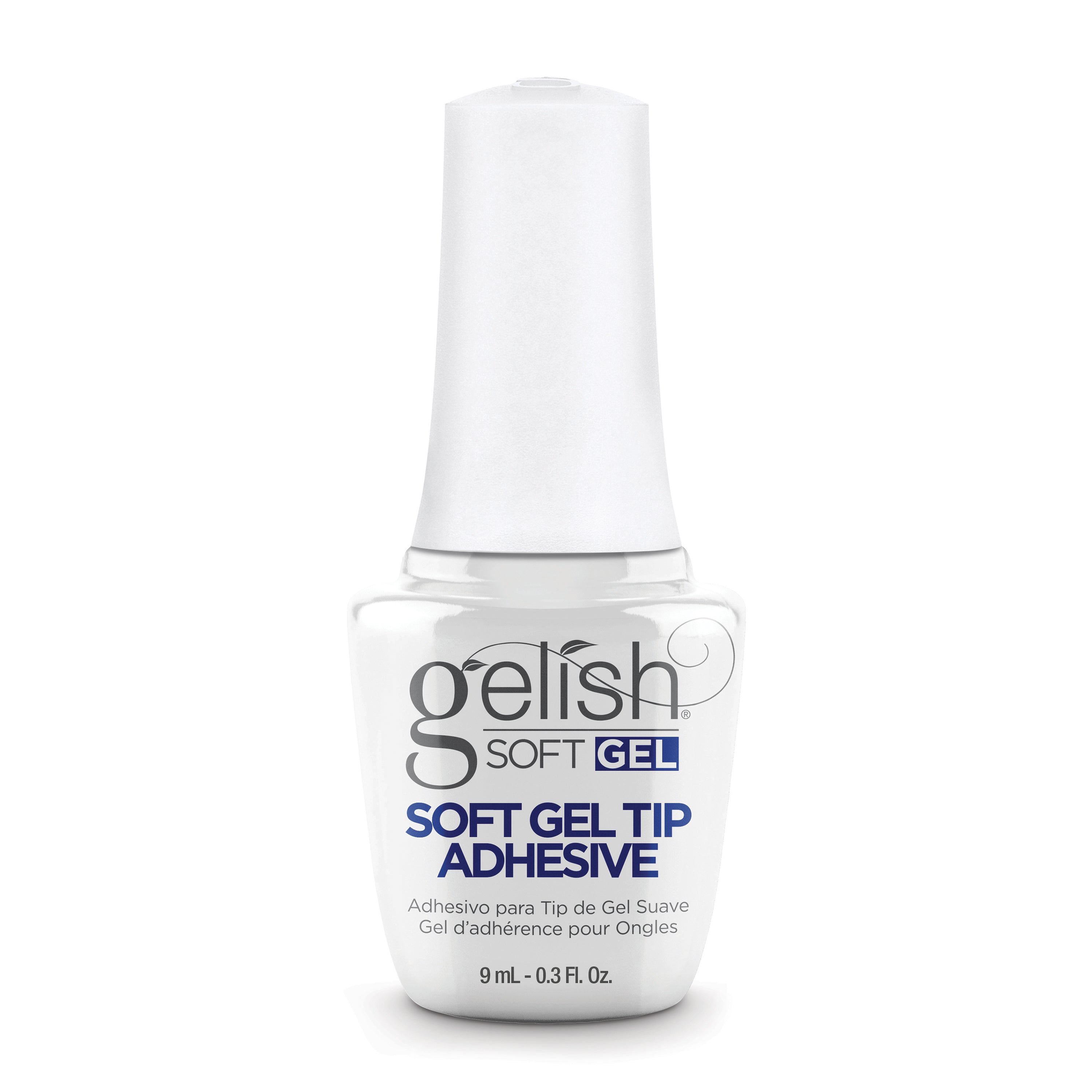 Gelish Midnight Caller Gel Polish Set, 6 Pack and 110 Count Medium Coffin Kit