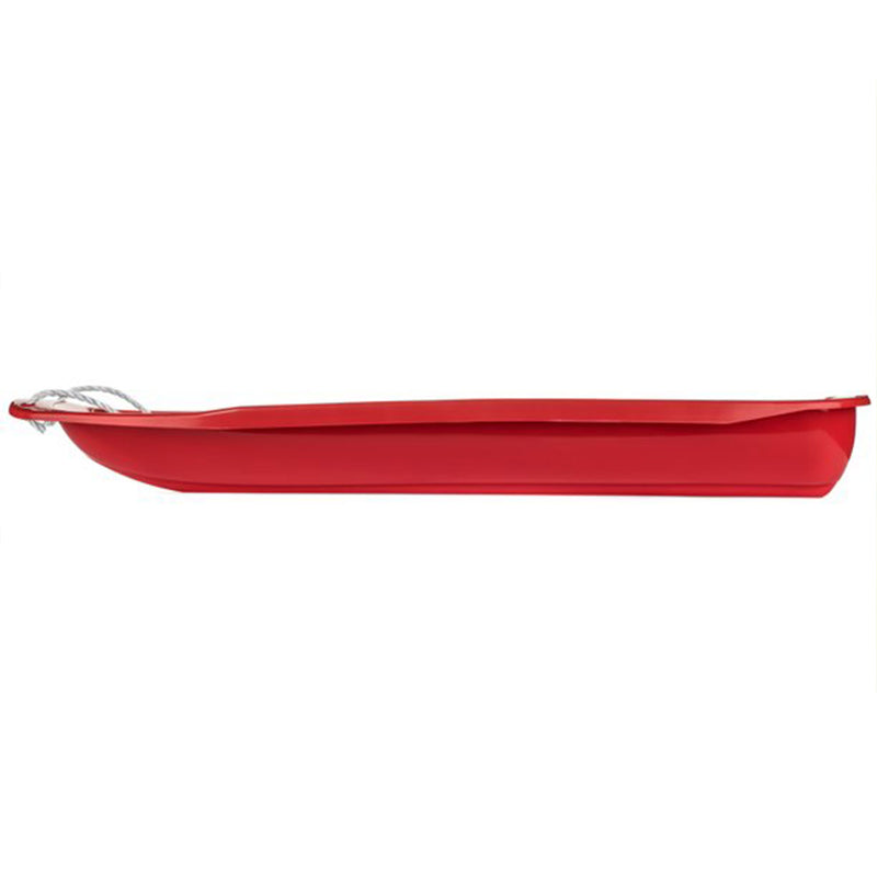 Lucky Bums 48 Inch 1 Person Plastic Sled, Red and 48 Inch 2 Person Sled, Green