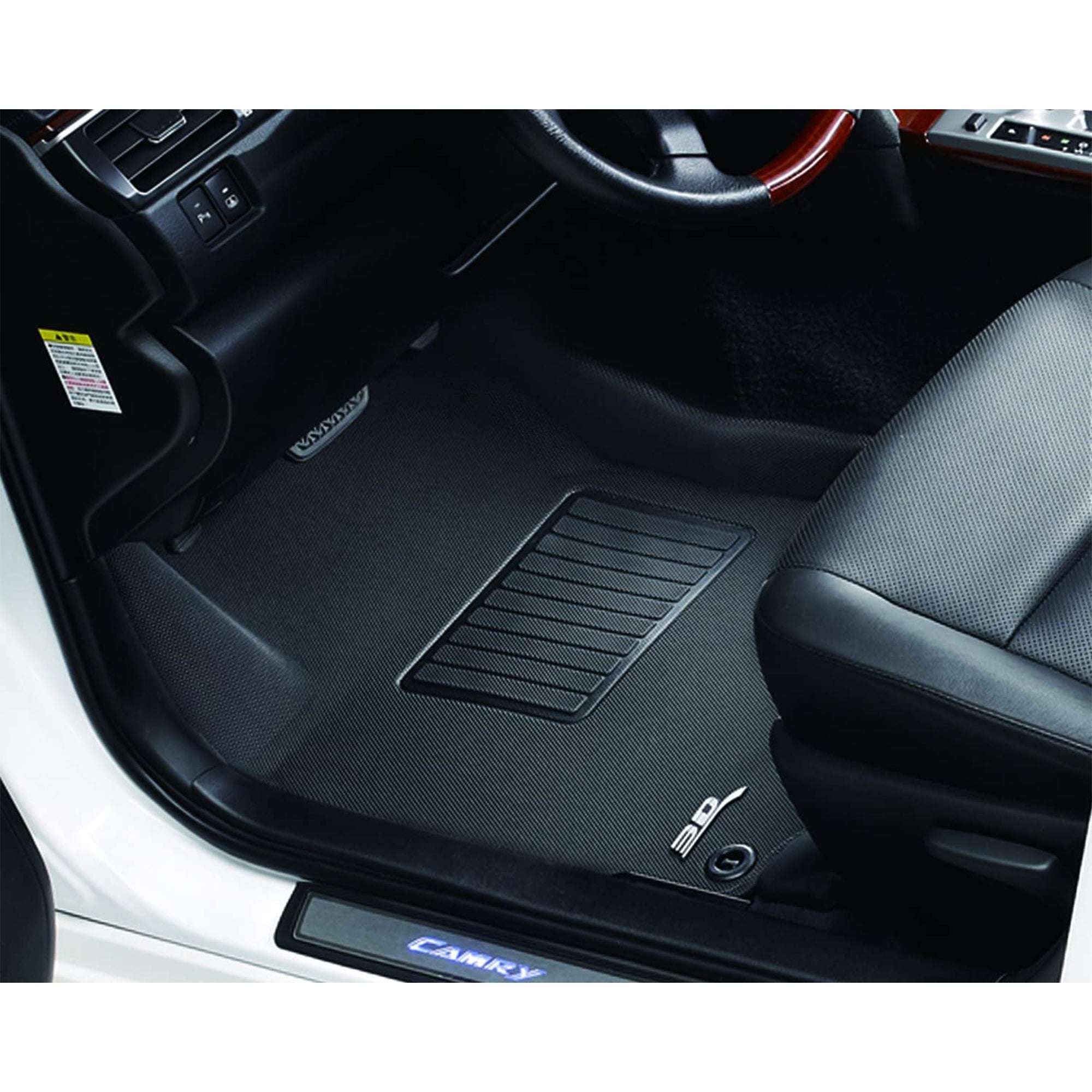 3D MAXpider Floor Mat Liner Set, Fits 2019-2020 Hyundai Santa Fe (Open Box)