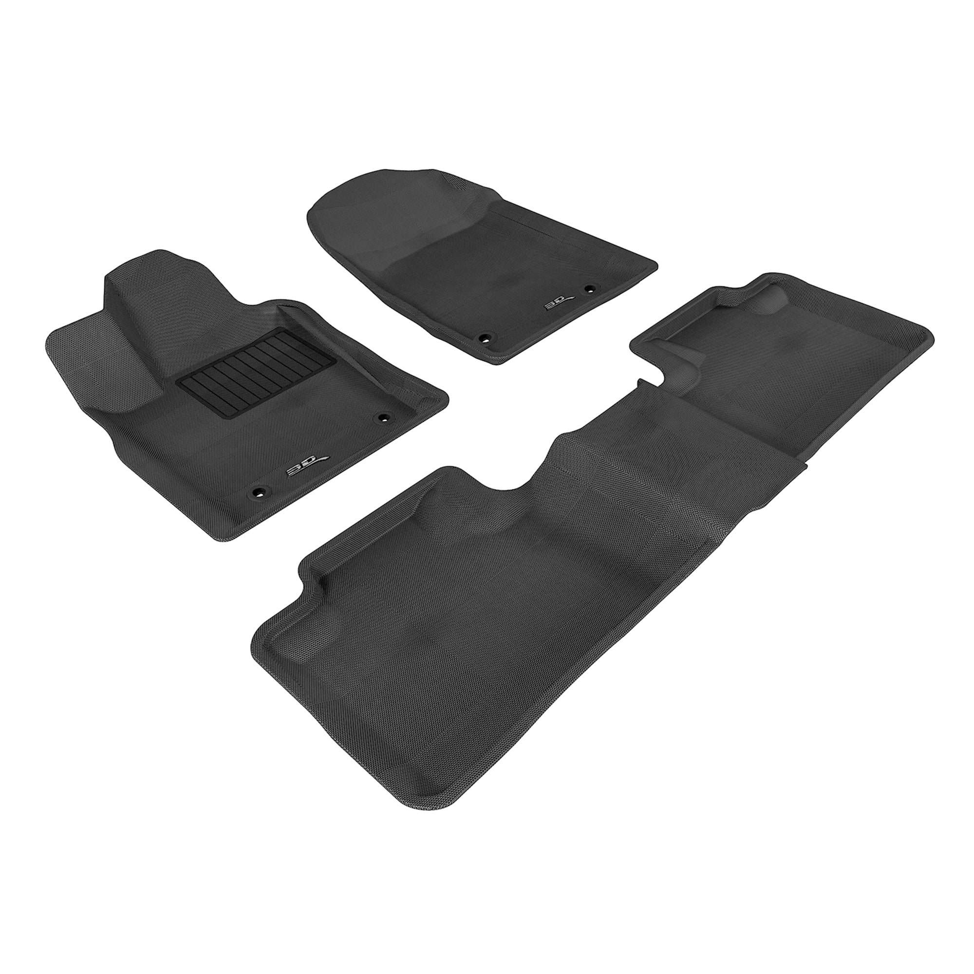 3D MAXpider Kagu Custom Floor Mat Liner Set for 2013-21 Jeep Cherokee(Open Box)