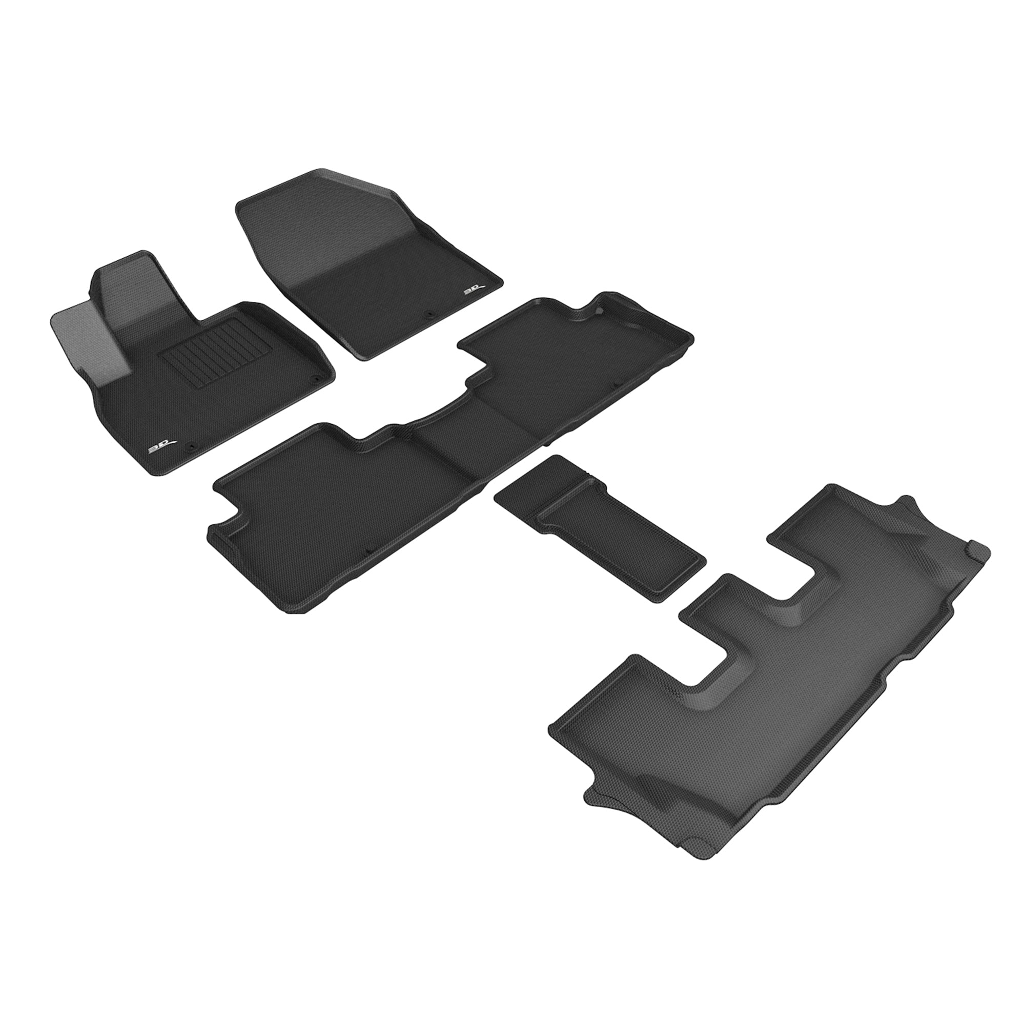 3D MAXpider Kagu Series Custom Floor Liner Set for 2020 Kia Telluride (Open Box)