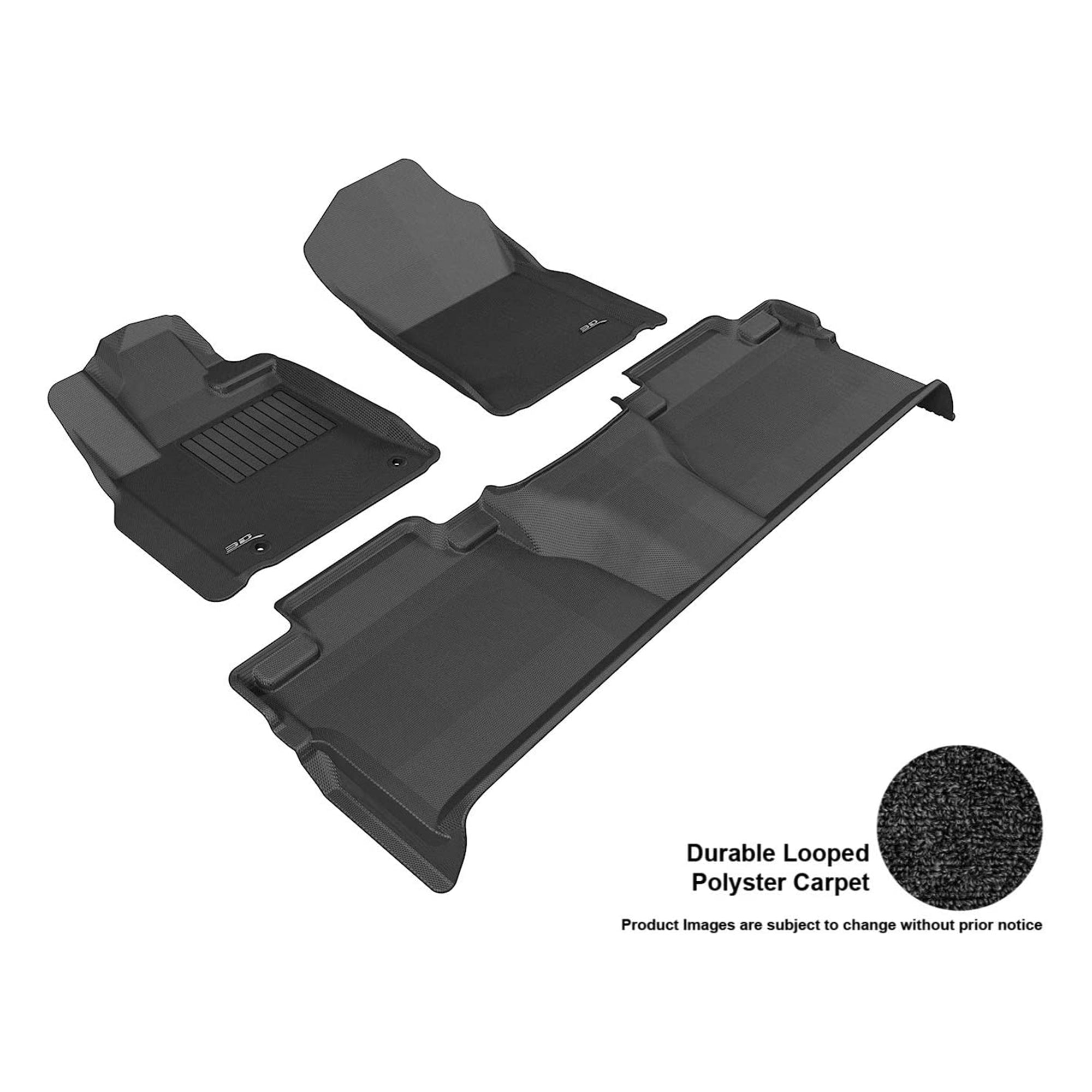 3D MAXpider Kagu Series Custom Floor Mat Liner Set for Toyota Tundra Crewmax - VMInnovations