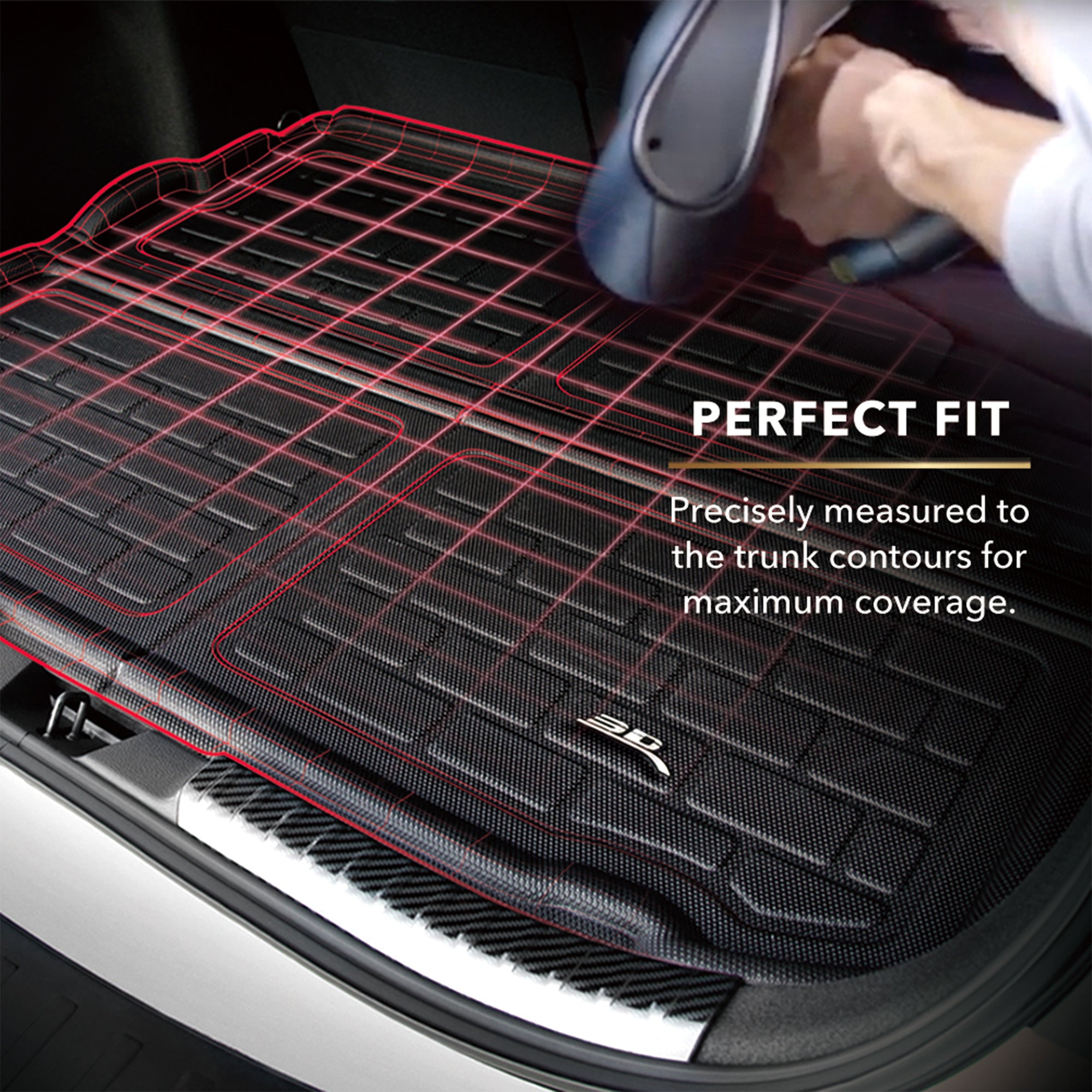 3D MAXpider All-Weather Cargo Mat Liner for 2015-2020 Tesla S SUV (Open Box) - VMInnovations
