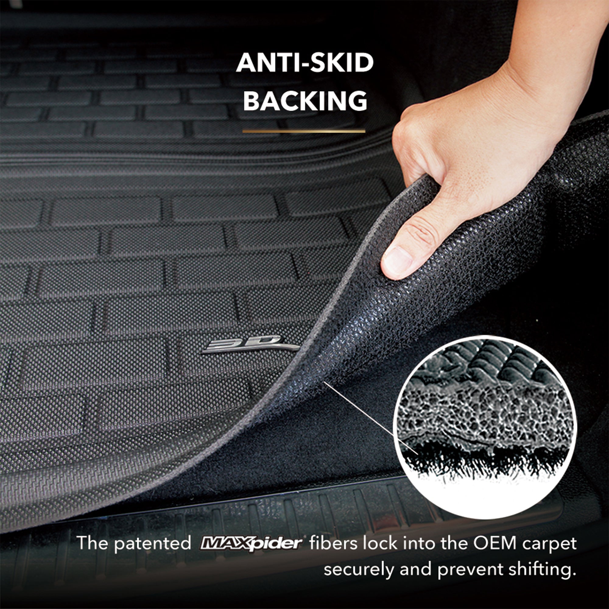 3D MAXpider All-Weather Cargo Mat Liner for 2015-2020 Tesla S SUV (Open Box) - VMInnovations