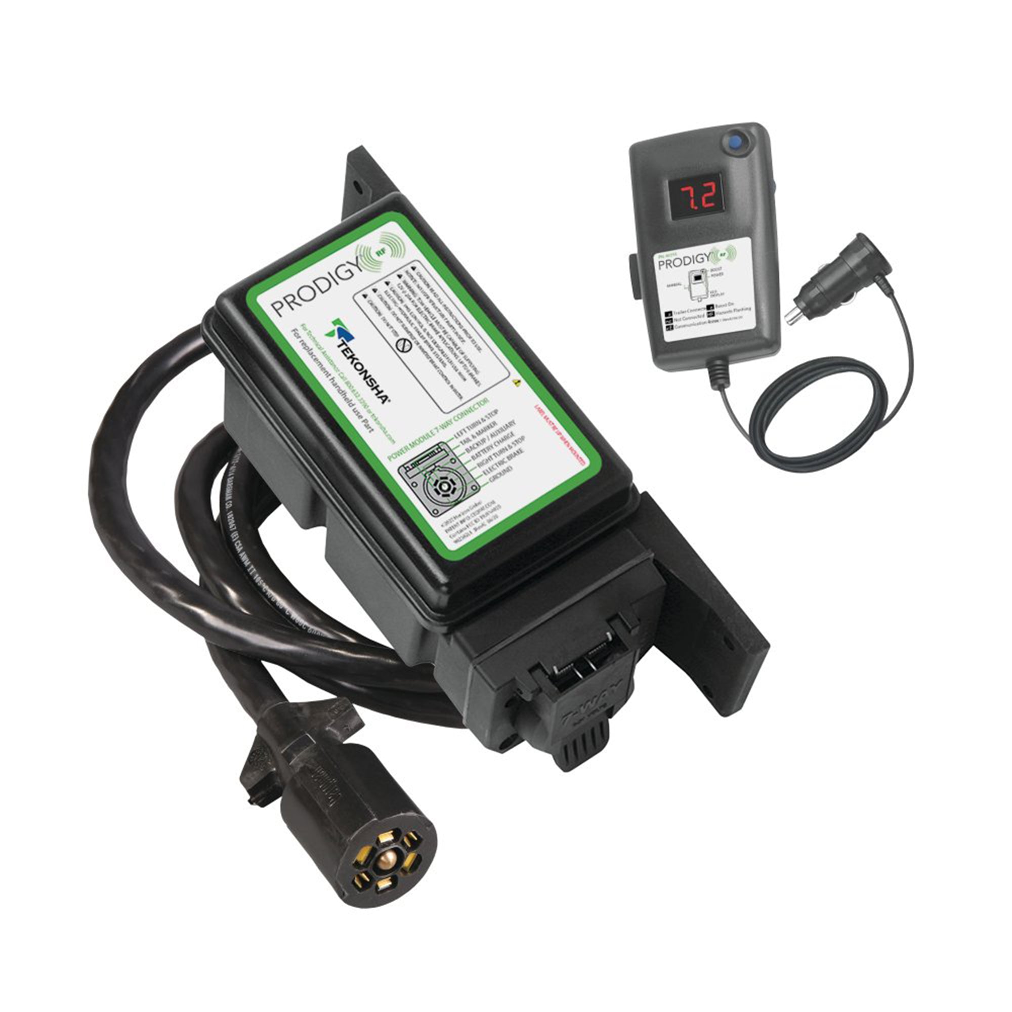 Tekonsha 902502 Prodigy RF Trailer Brake Controller, 1 to 3 Axles (Used)