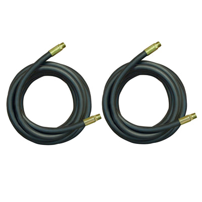 Apache 1/2 In x 144 In Universal Hydraulic Hose, Male x Male Assembly (2 Pack)