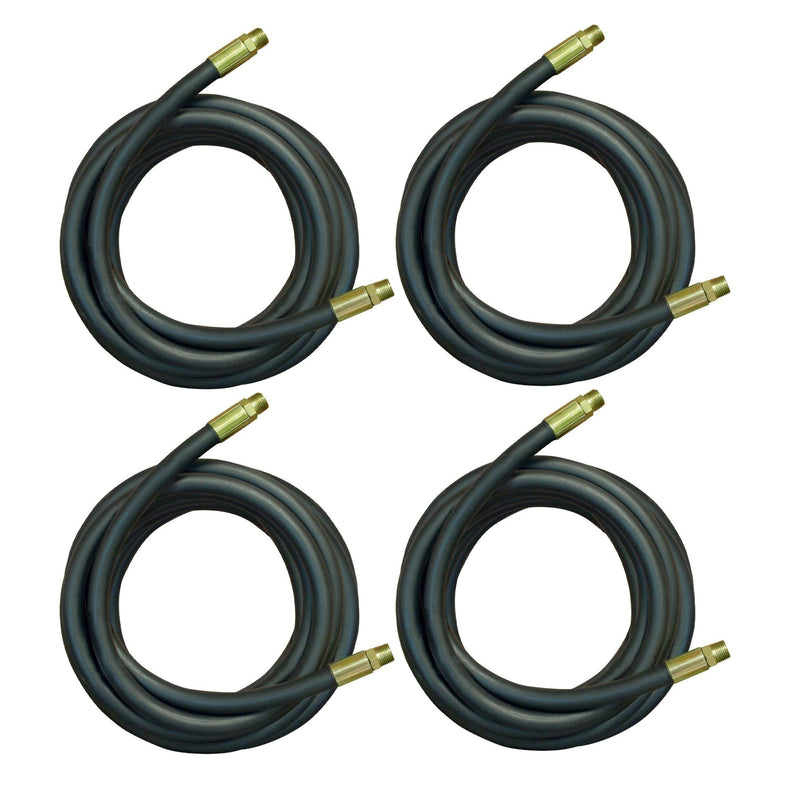 Apache 1/2 In x 144 In Universal Hydraulic Hose, Male x Male Assembly (4 Pack)