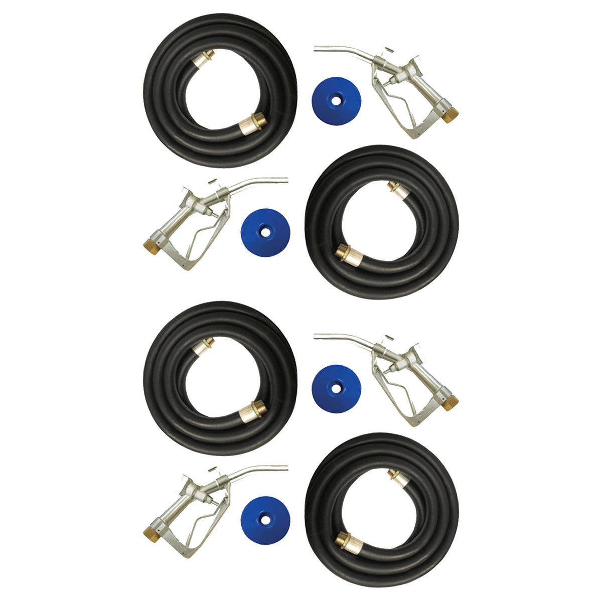Apache 0.75-Inch Manual Fuel Nozzle Kit for Electric/Gravity Fed Pumps (4 Pack)