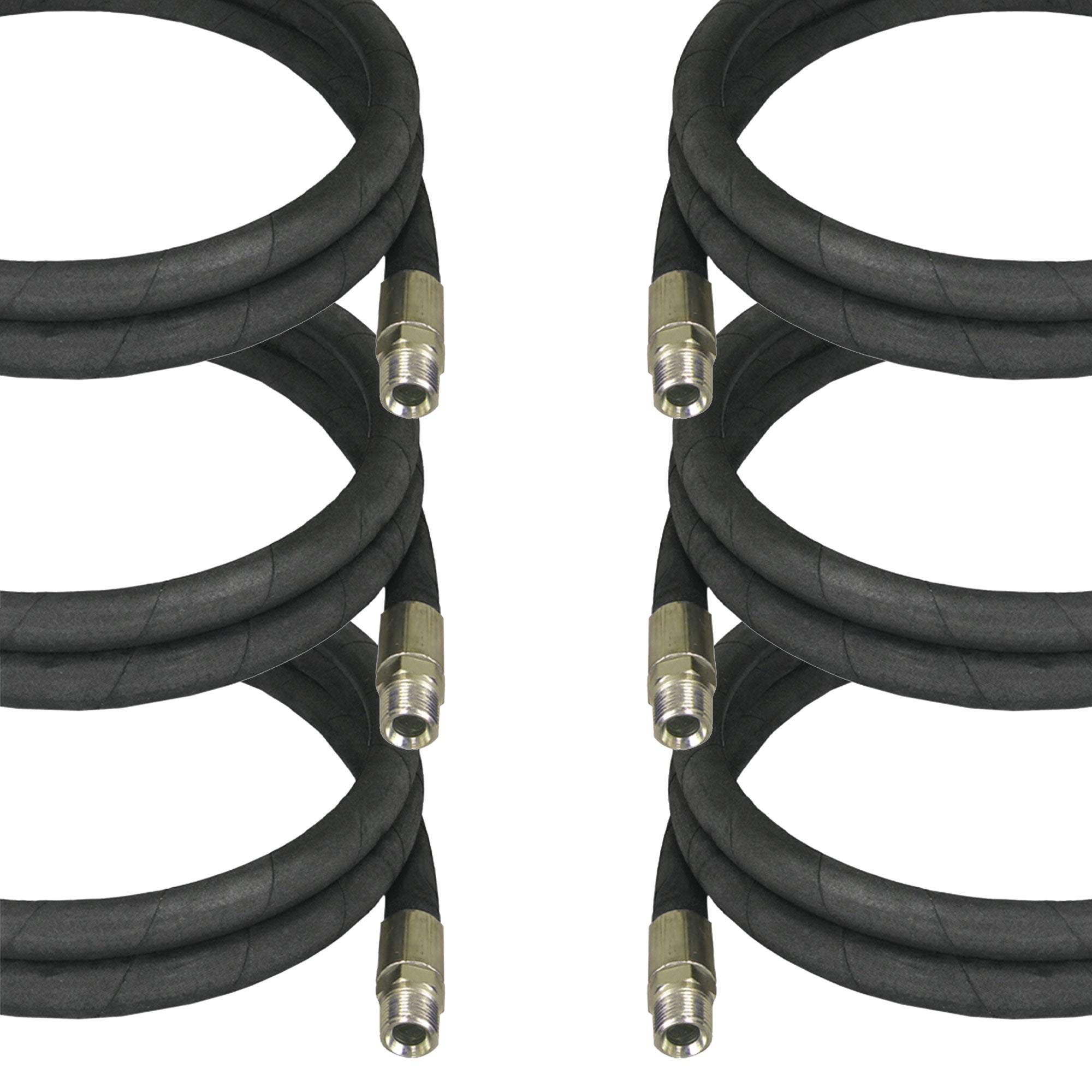 Apache 98398250-C 3/8 Inch x 96 Inch Hydraulic Hose, Male x Male Assembly,(6 Pk)