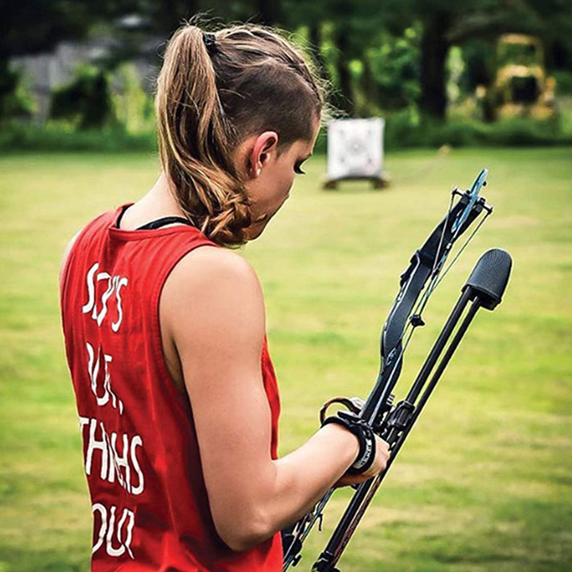Morrell Outdoor Field Point Archery Bag Target w/ Bow Practice Shooting Stand - VMInnovations