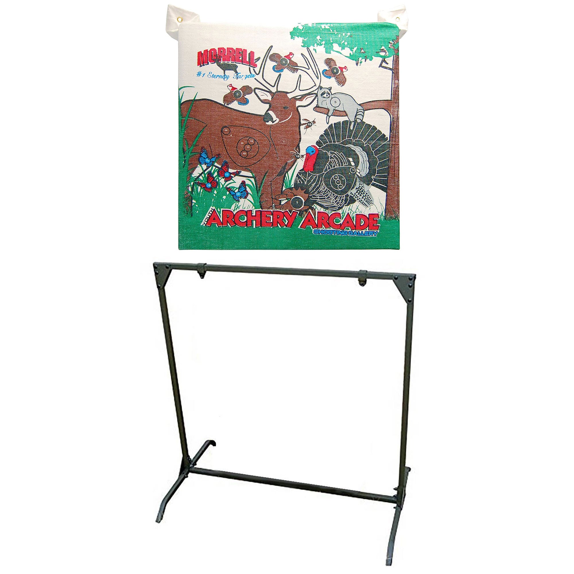Morrell Youth 18 Pound Arcade Field Point Archery Bag Target w/ Practice Stand - VMInnovations