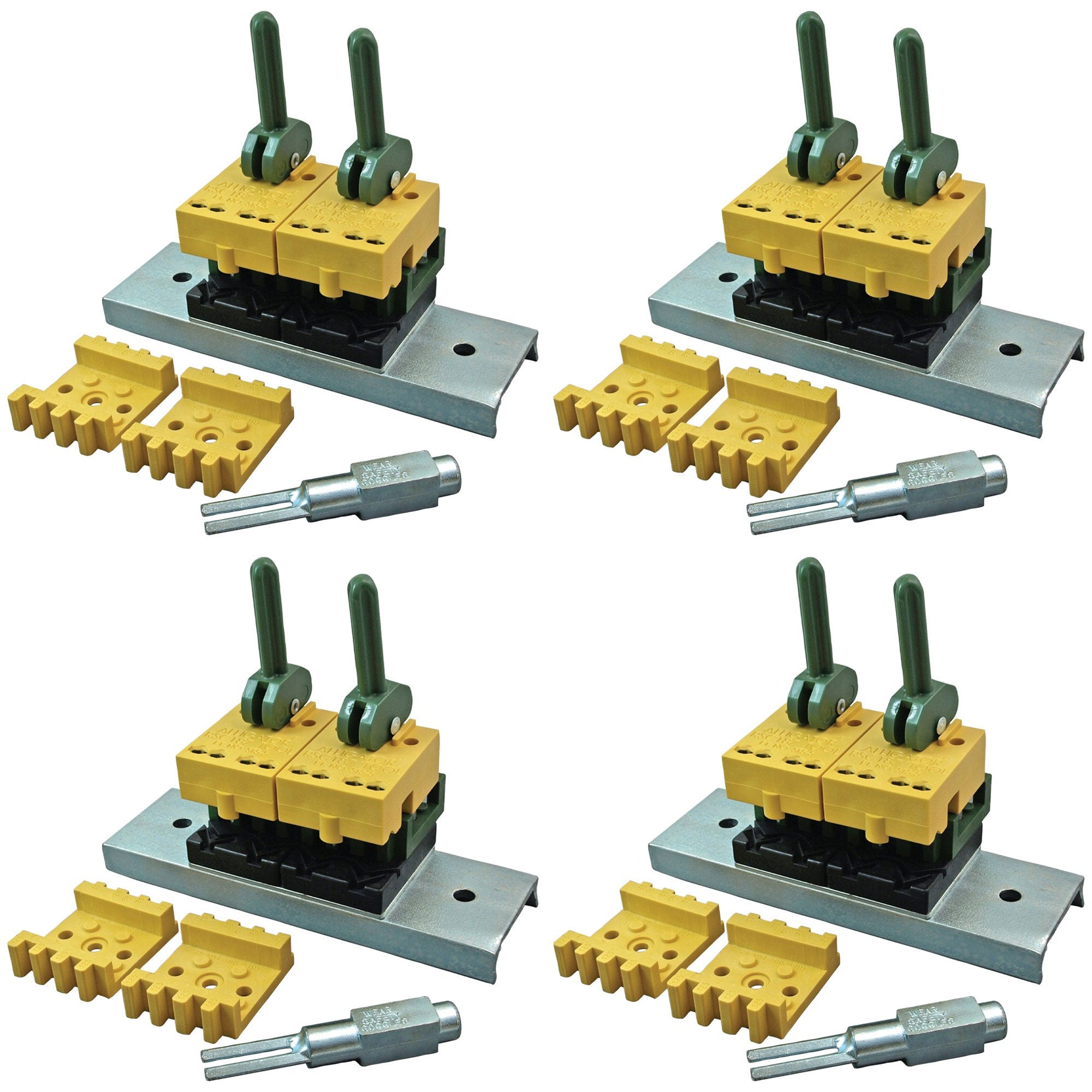 Apache 25091312 4 Inch Steel Alligator Ready Set Staple Fastener Tool, 4 Pack - VMInnovations