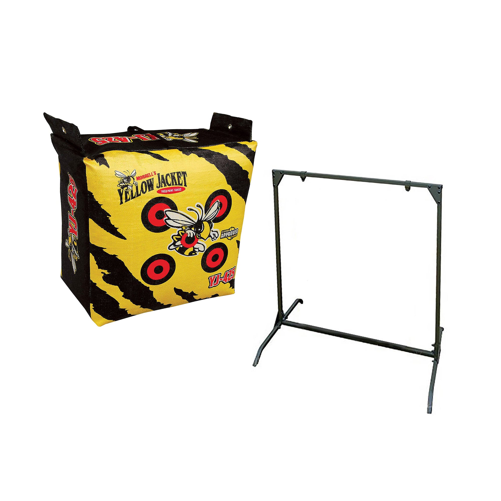 Morrell Yellow Jacket YJ-425 Archery Bag Target w/ HME Products 30" Target Stand - VMInnovations