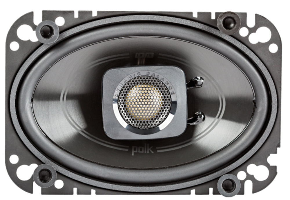 Polk Audio DB462 4x6" 150W 2-Way Car/Marine Speakers (Certified Refurbished)