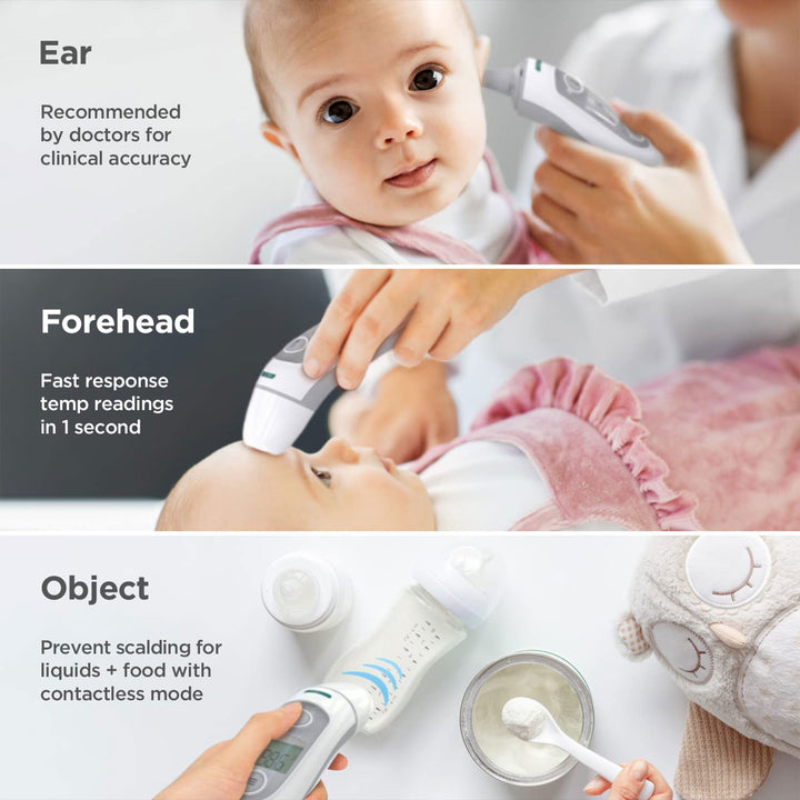 Black and Decker BDXTMB100 3 in 1 Infrared Forehead, Ear, & Object Thermometer - VMInnovations