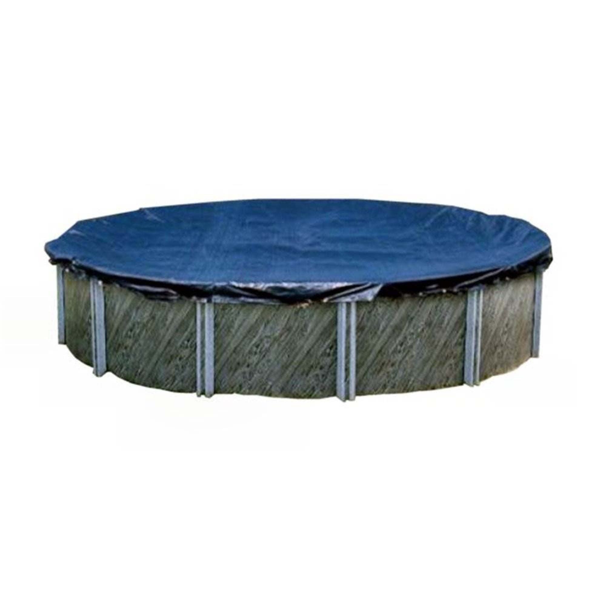 Swimline 28' Round Above Ground Swimming Pool Winter Cover Blue (Open Box) - VMInnovations