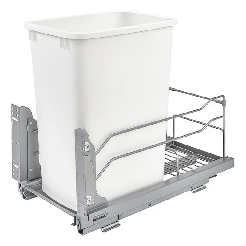 Rev-A-Shelf Pull Out Kitchen Trash Can 35 Qt with Soft-Close, 53WC-1535SCDM-111