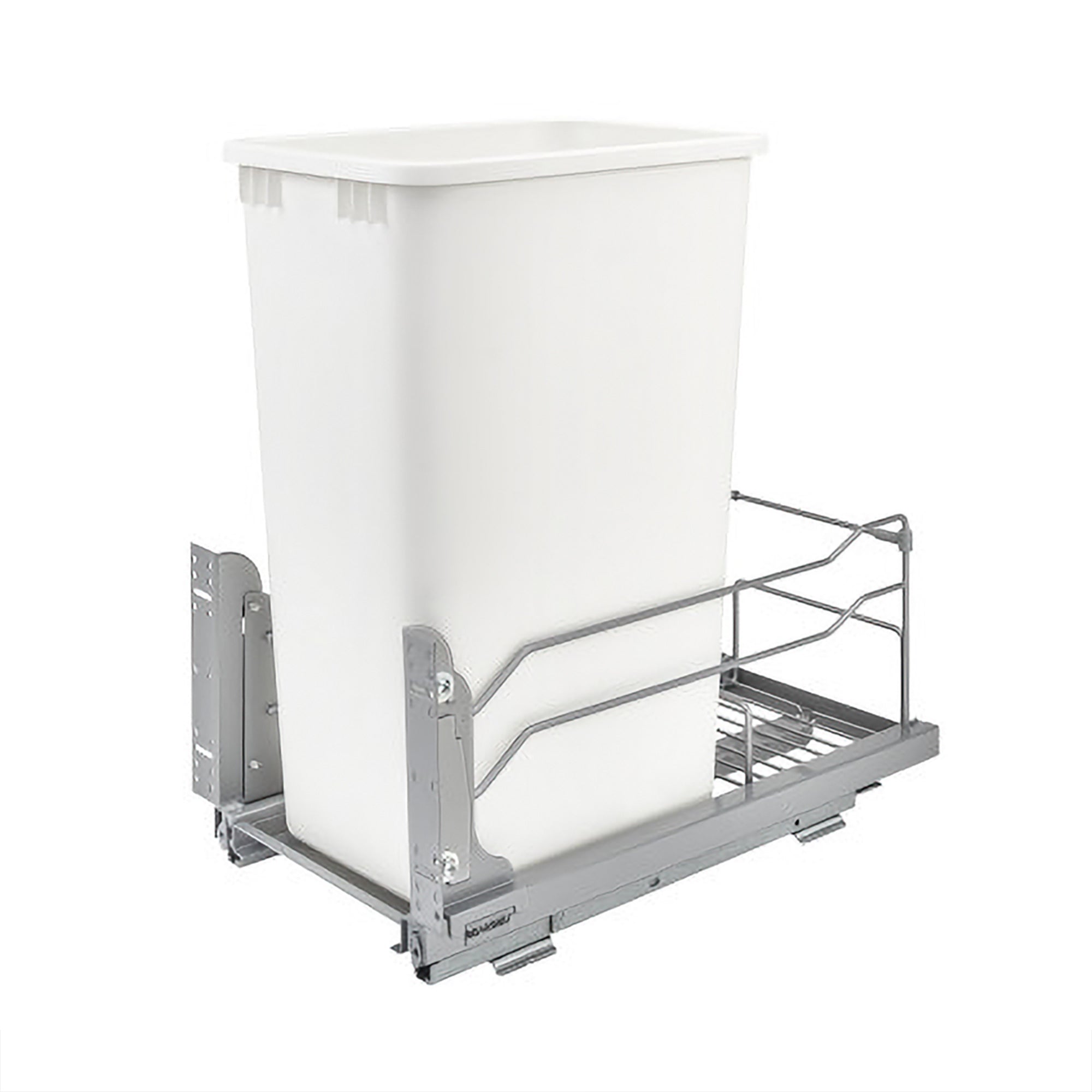 Rev-A-Shelf Pullout Kitchen Trash Can 50 qt. with Soft-close, 53WC-1550SCDM-111 - VMInnovations