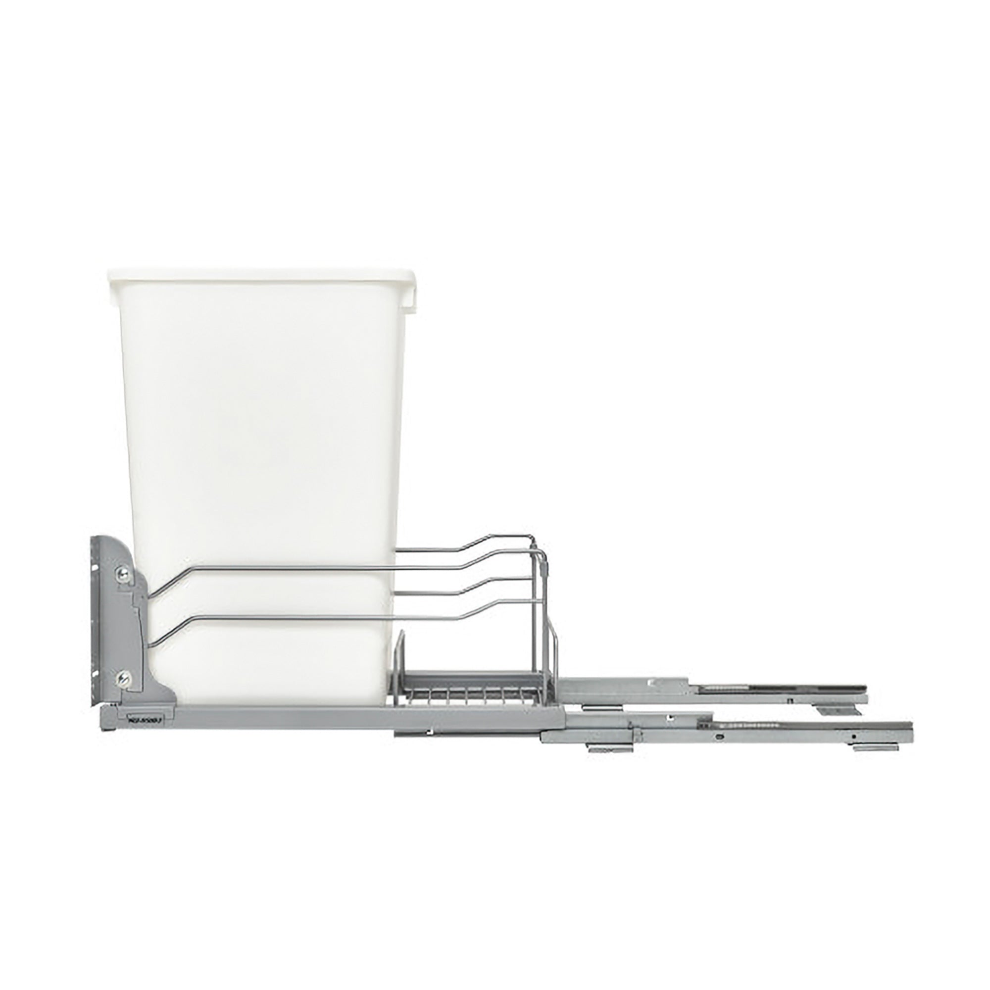 Rev-A-Shelf Pullout Kitchen Trash Can 50 qt. with Soft-close, 53WC-1550SCDM-111 - VMInnovations