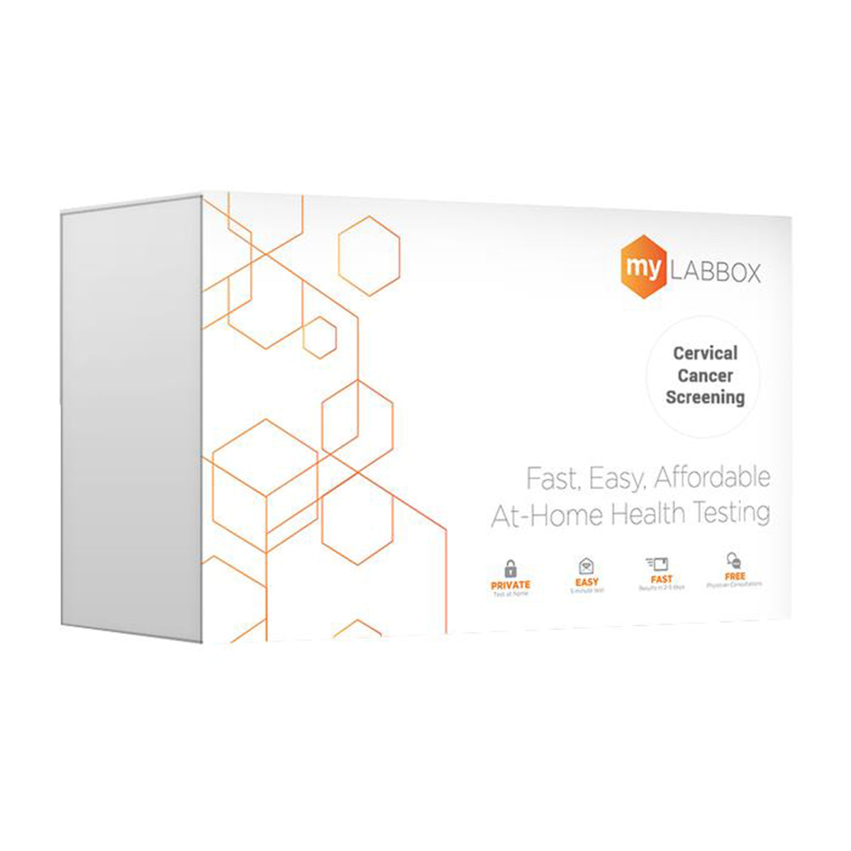 myLAB Box At Home Cervical Cancer Screening using HPV Rapid Mail In Test Kit - VMInnovations