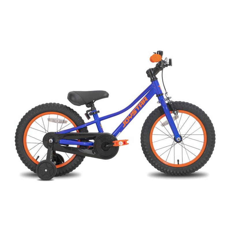 Joystar NEO BMX Kids Bike for Boys Ages 4 to 7 with Training Wheels, 16", Blue