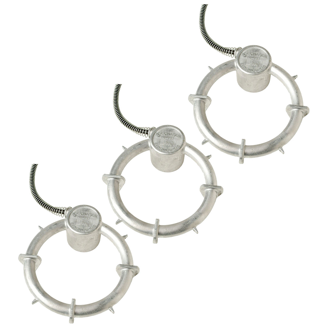 Farm Innovators H-409 Ice Chaser 1000W Aluminum Floating Tank Deicer (3 Pack) - VMInnovations