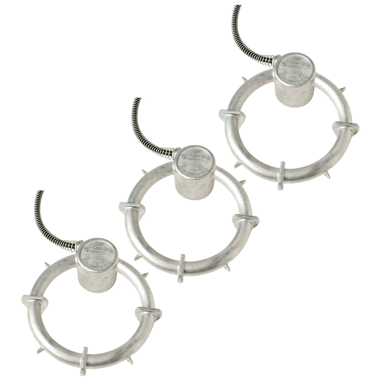 Farm Innovators H-409 Ice Chaser 1000W Aluminum Floating Tank Deicer (3 Pack) - VMInnovations