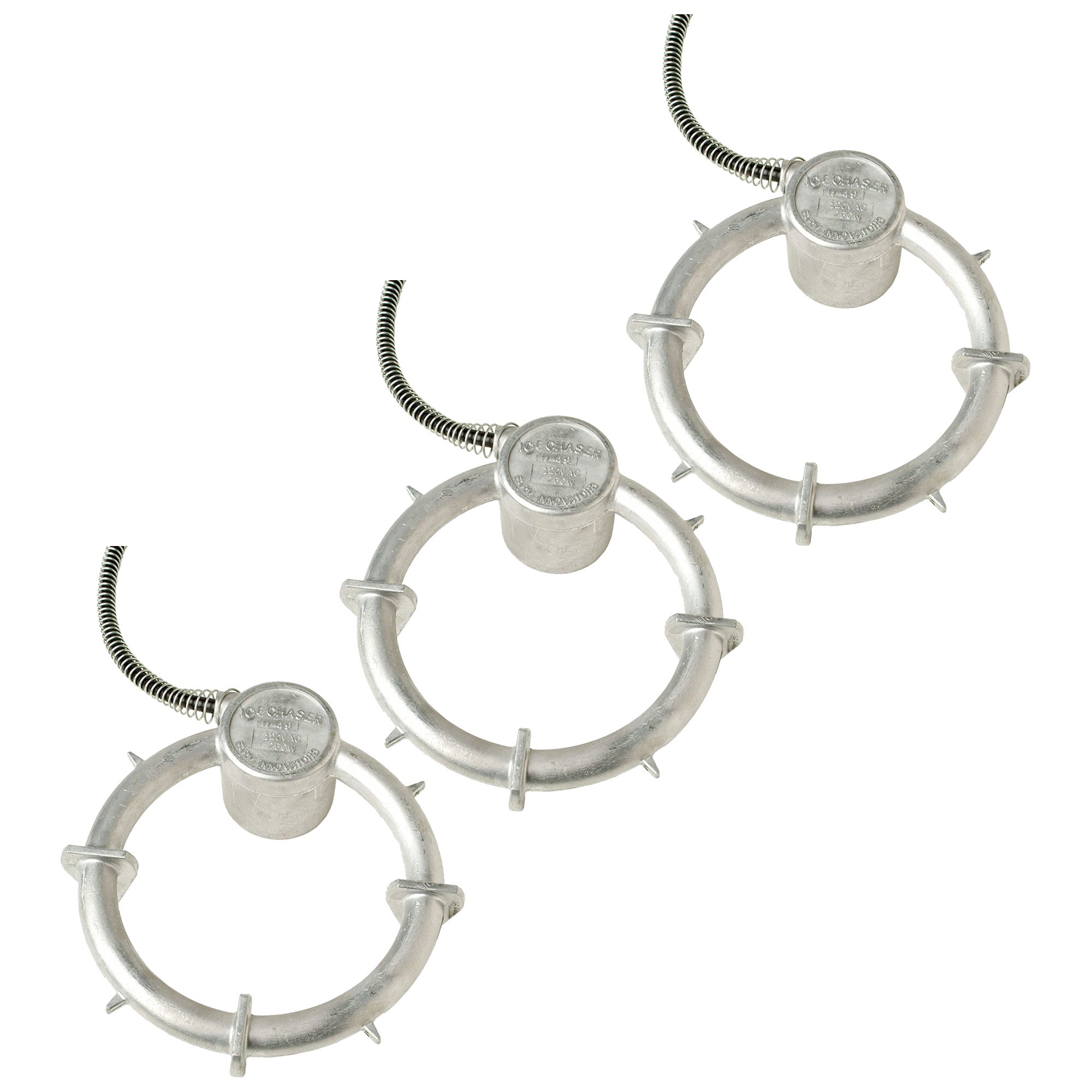 Farm Innovators H-409 Ice Chaser 1000W Aluminum Floating Tank Deicer (3 Pack) - VMInnovations