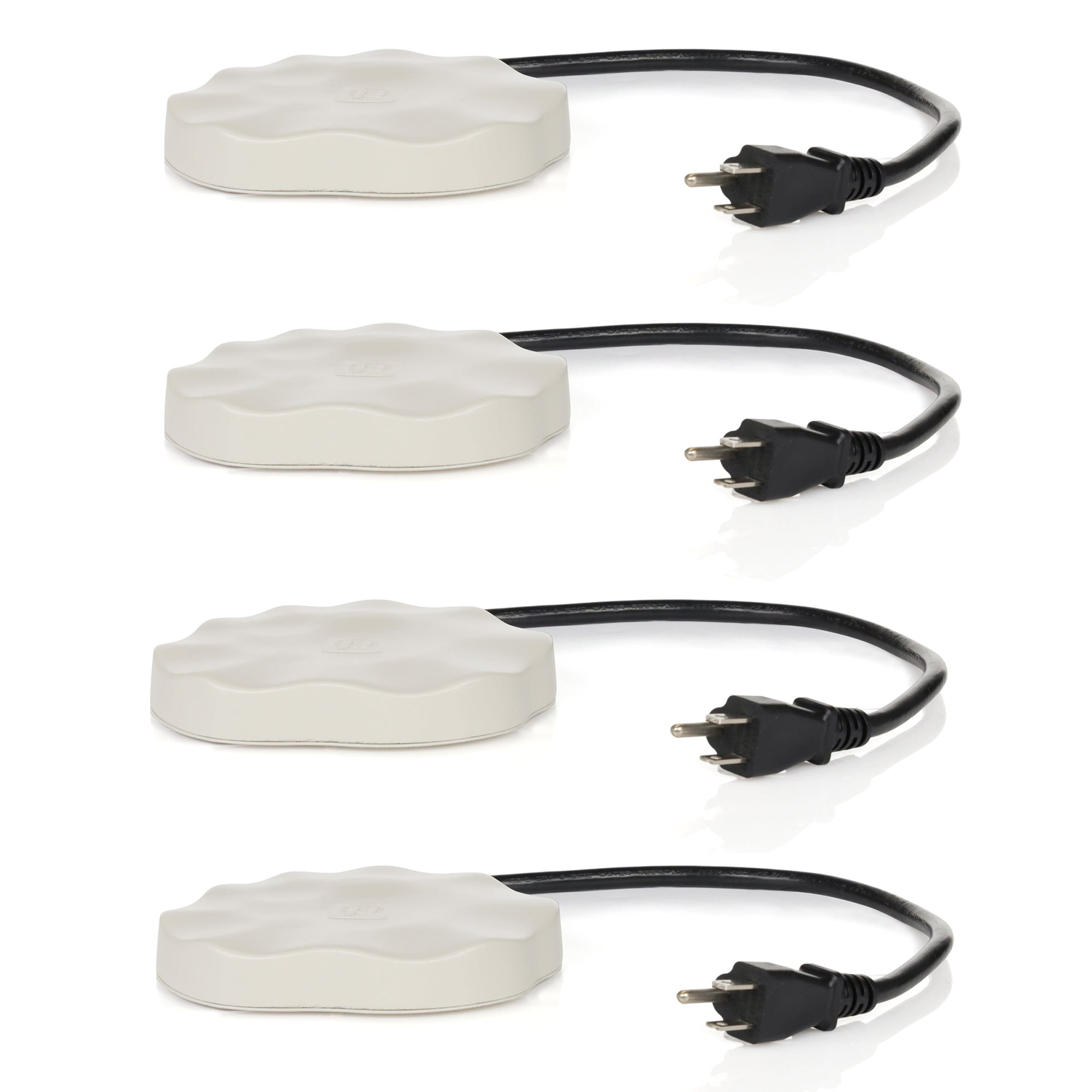 Farm Innovators HR-75 Decorative Heated Rock Bird Bath De-Icer, 75 Watt (4 Pack)