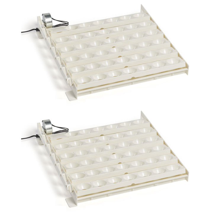 Farm Innovators 3200 Automatic 41 Spot Egg Turner for Improved Hatching (2 Pack)