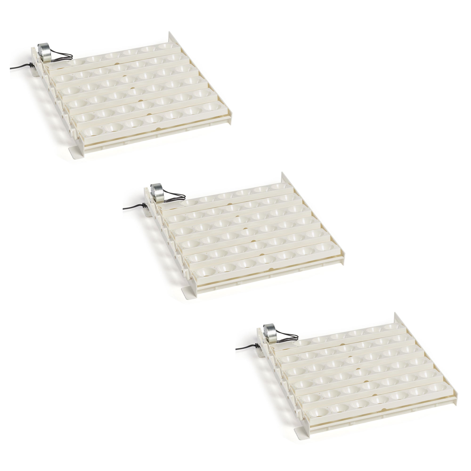 Farm Innovators 3200 Automatic 41 Spot Egg Turner for Improved Hatching (3 Pack) - VMInnovations