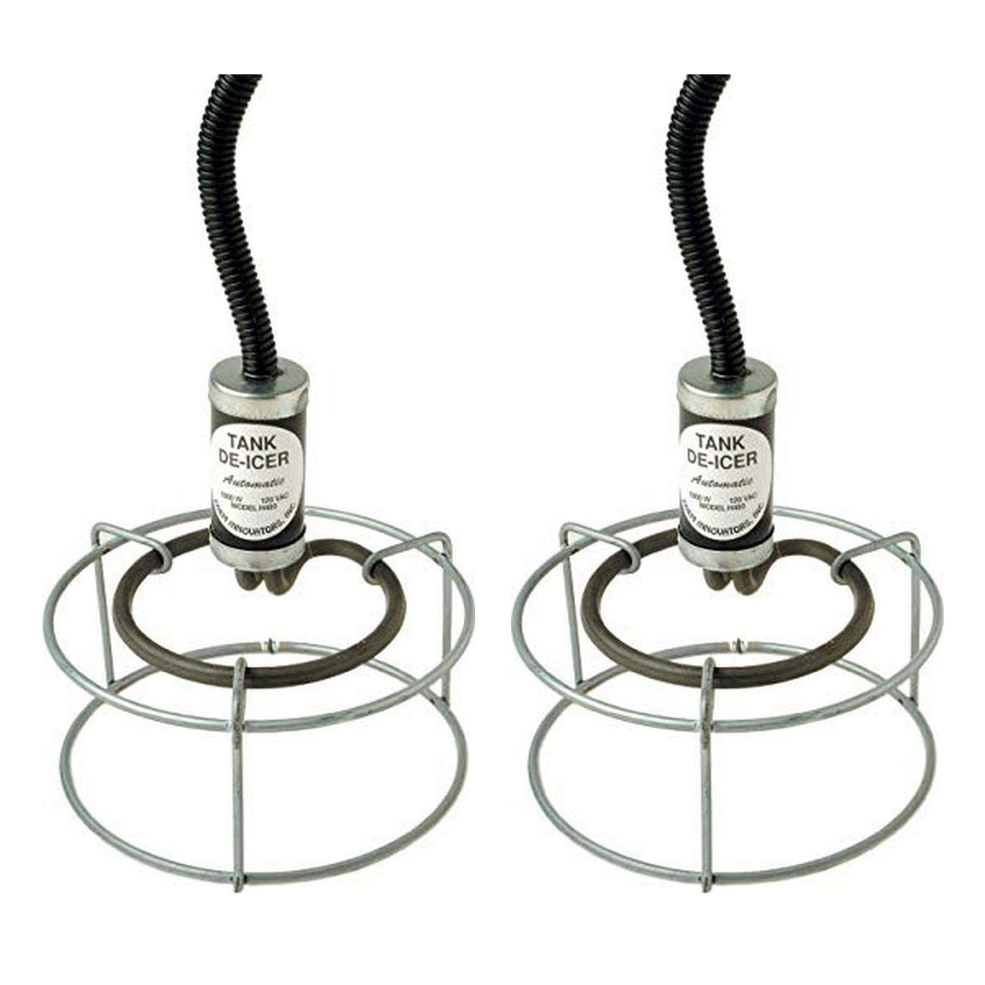 Farm Innovators Submergible Bucket Heater with Attached Guard, 1000 W (2 Pack) - VMInnovations