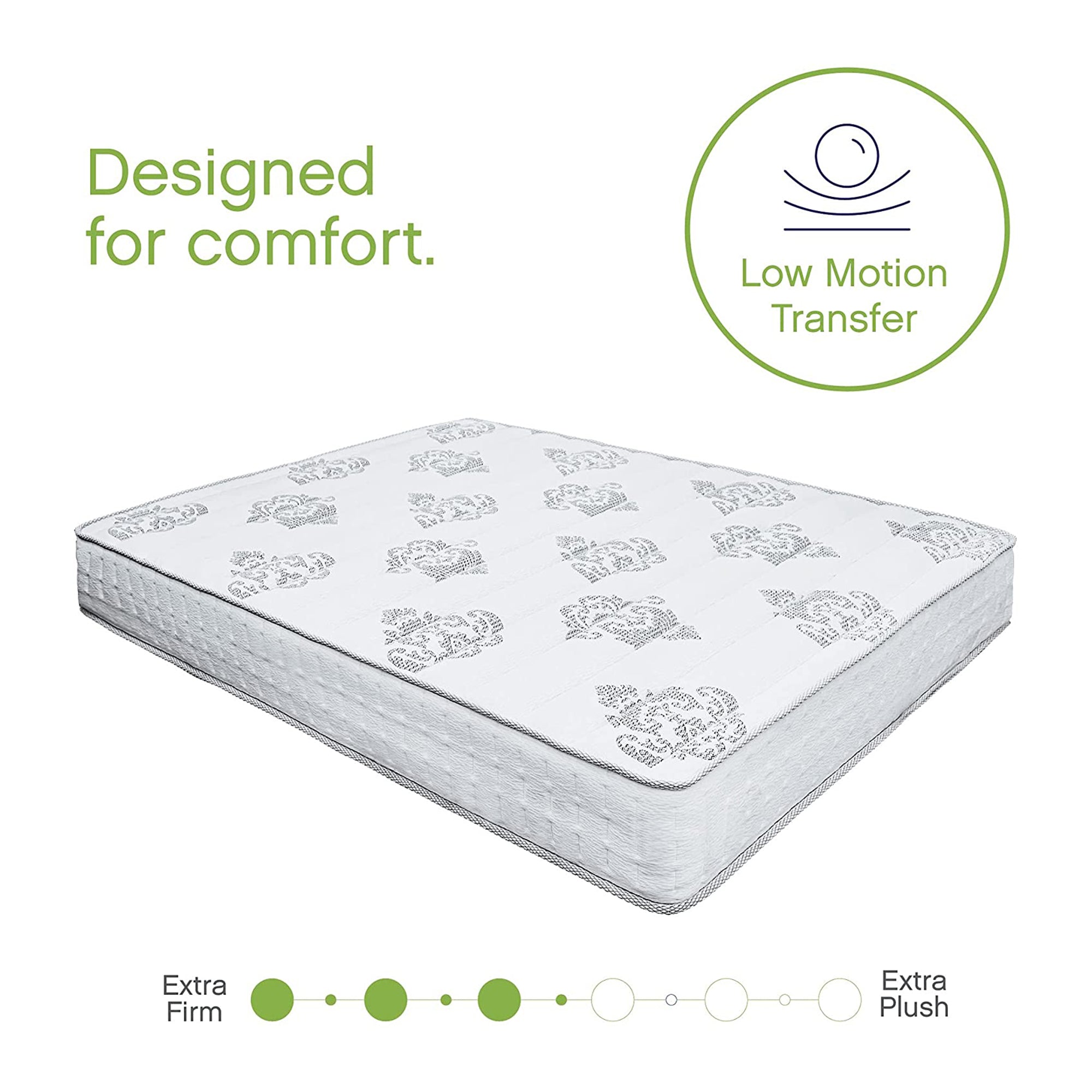 Classic Brands Decker Memory Foam & Innerspring Hybrid 10 Inch Mattress, Queen