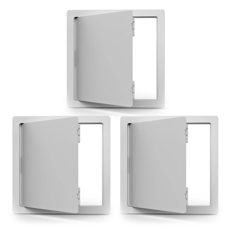 Acudor PA-3000 14x29" Plastic Access Panel Flush to Wall Service Door (3 Pack)
