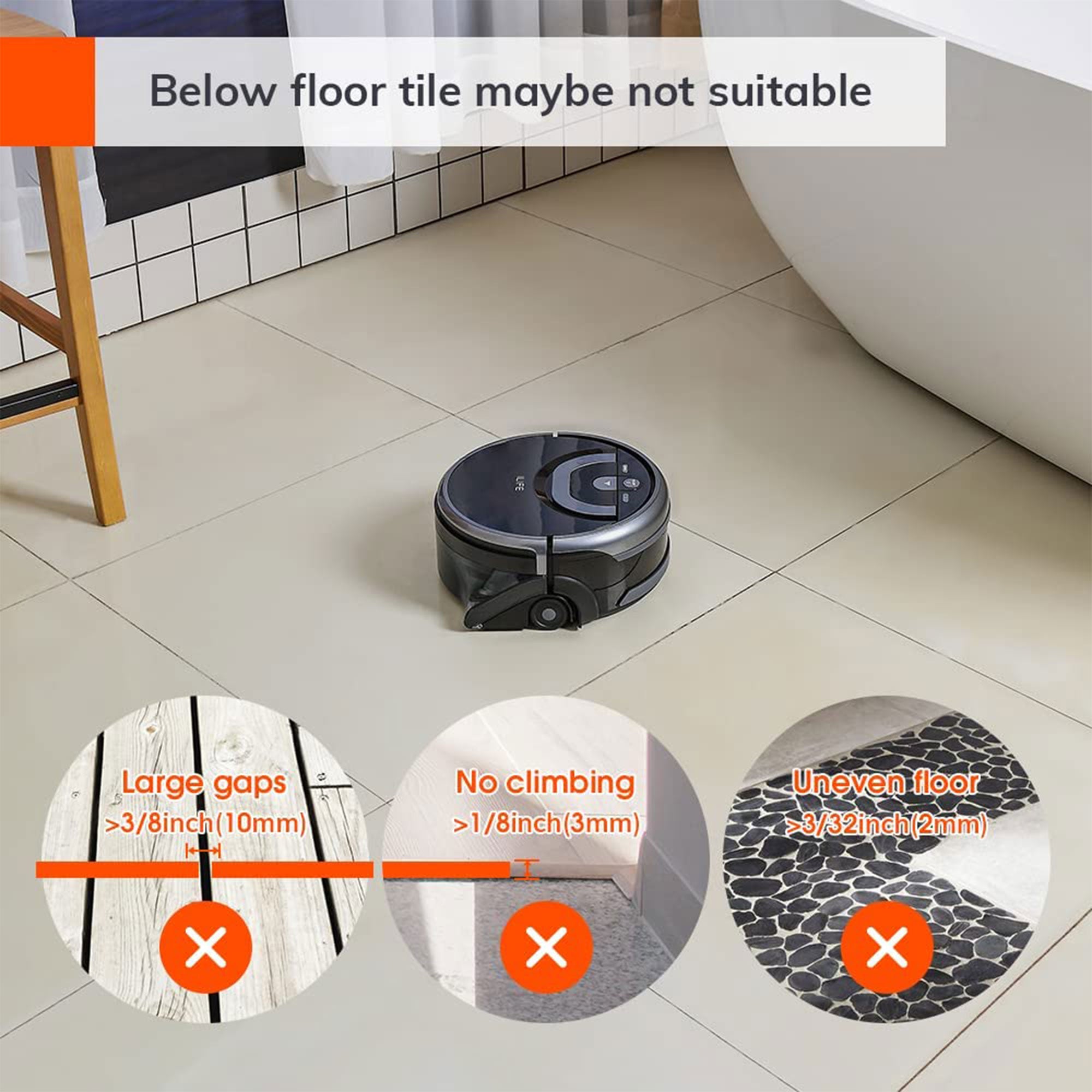 ILIFE W400s ShineRobot Floor Mopping Scrubbing Robot for Hard Floors (Used) - VMInnovations