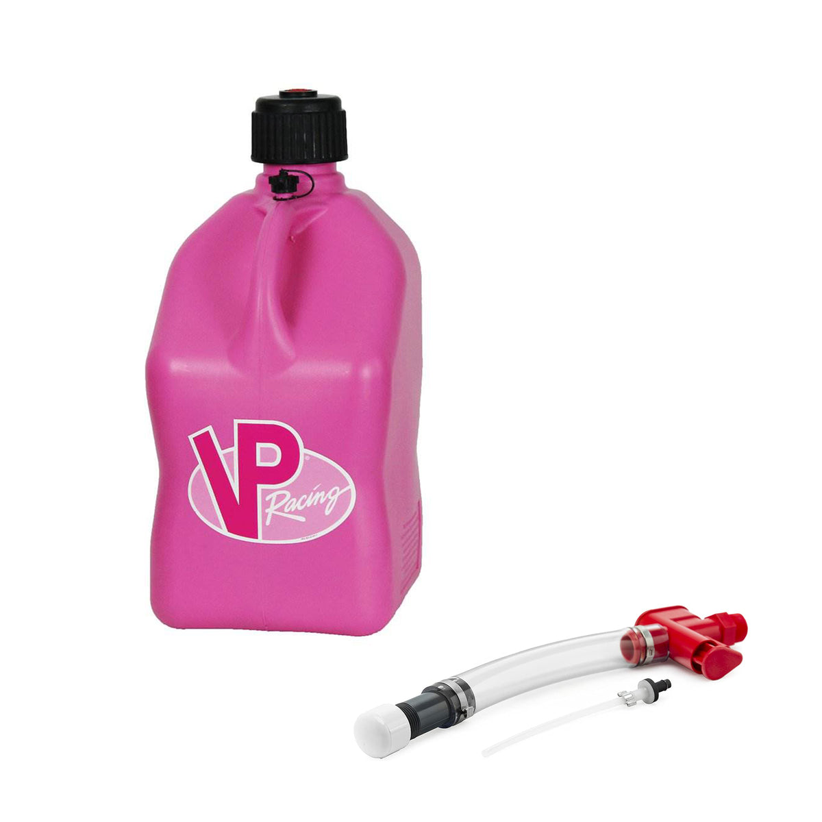 VP Racing Fuels No Spill Fluid Control System With 5 Gallon Utility Jug, Silver