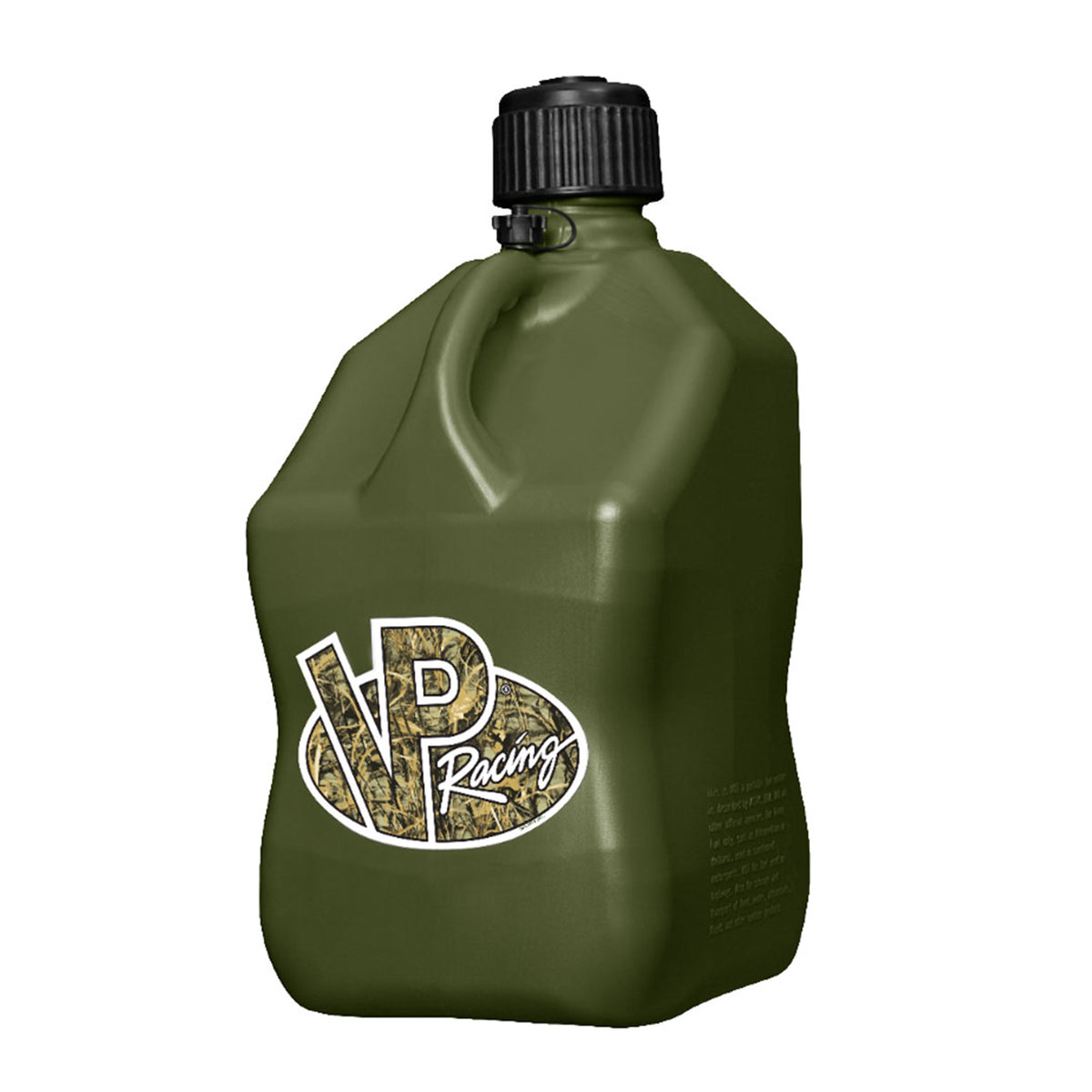 VP Racing Fuels No Spill Fluid Control System With 5 Gallon Utility Jug, Camo