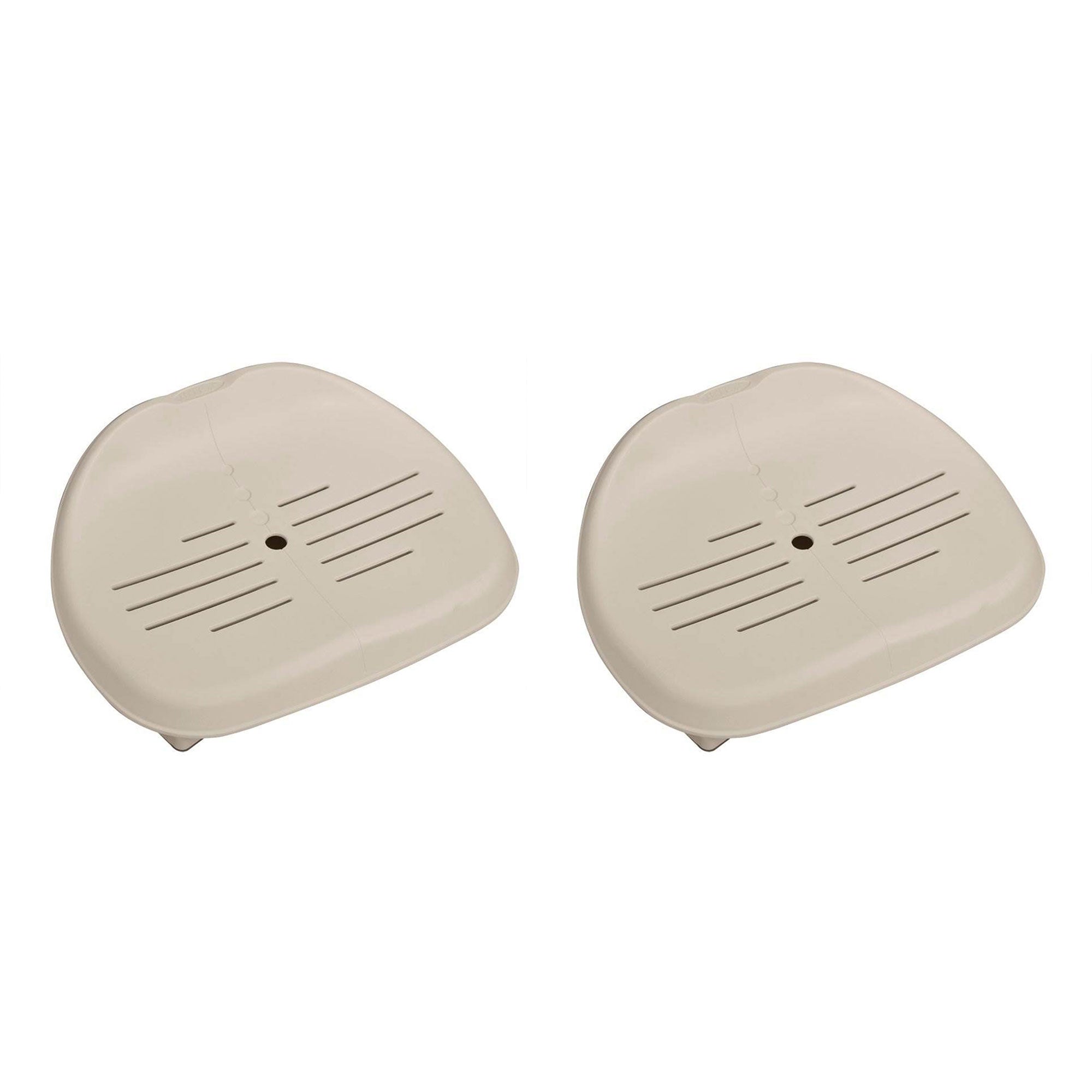 Coleman SaluSpa 4 Person Inflatable Hot Tub with PureSpa Seat (2 Pack) - VMInnovations